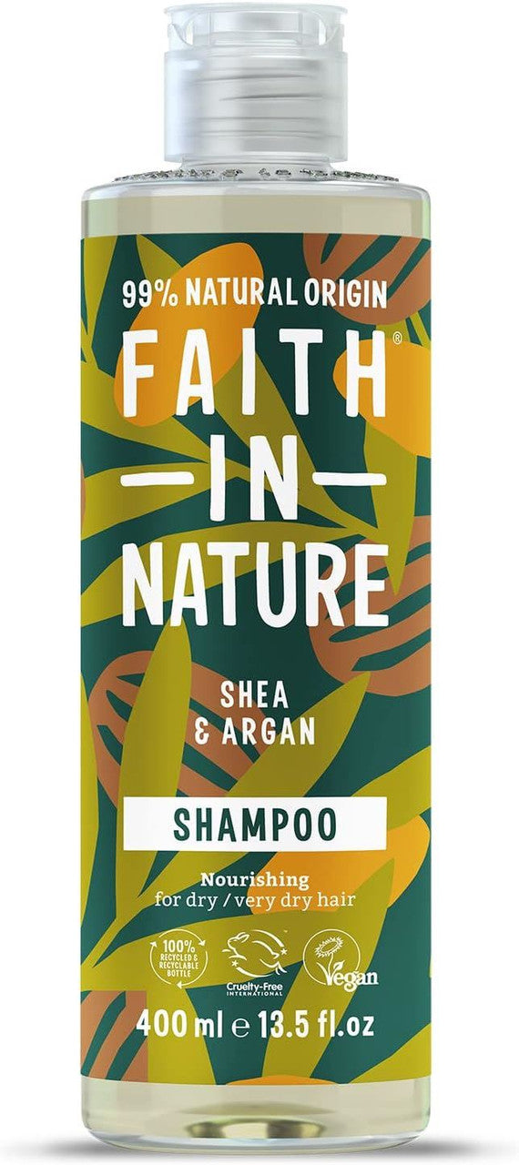 Faith in Nature Shea & Argan Shampoo - 400ml