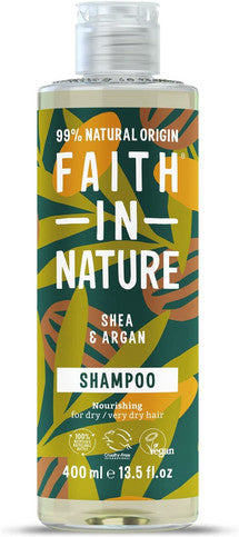 Faith in Nature Shea & Argan Shampoo - 400ml