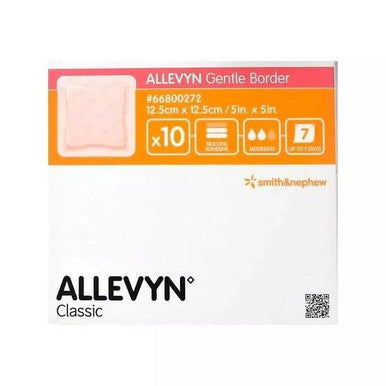 Allevyn Gentle Border (12.5cm x 12.5cm) - 10 Dressings