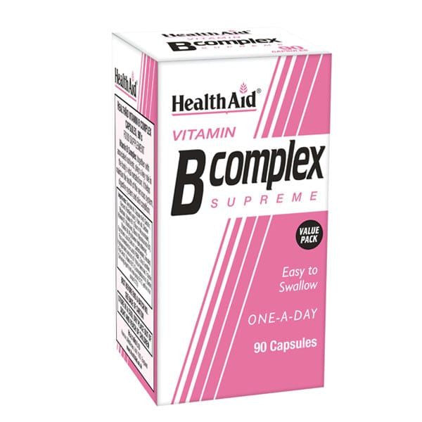 HealthAid Vitamin B Complex Supreme - 90 Capsules