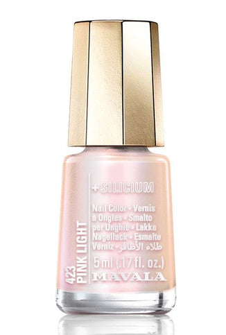 Mavala Prismatic Pink Light (no.423) +Silicium Nail Colour - 5ml