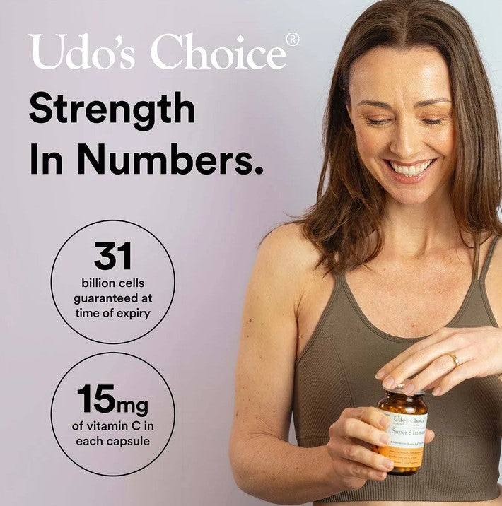 Udo's Choice Super 8 Immune - 30 Capsules