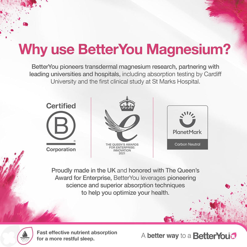 BetterYou Magnesium Sleep Body Spray - 100ml