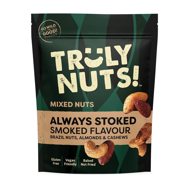 Truly Nuts! Smoked Mixed Nuts - 120g (Pack of 8)