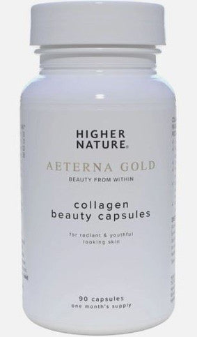 Higher Nature Aeterna Gold Collagen Beauty 90 Capsules