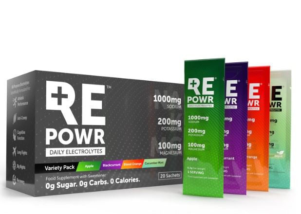 REPOWR Daily Electrolytes Variety Mix 2 - 20 Sachets