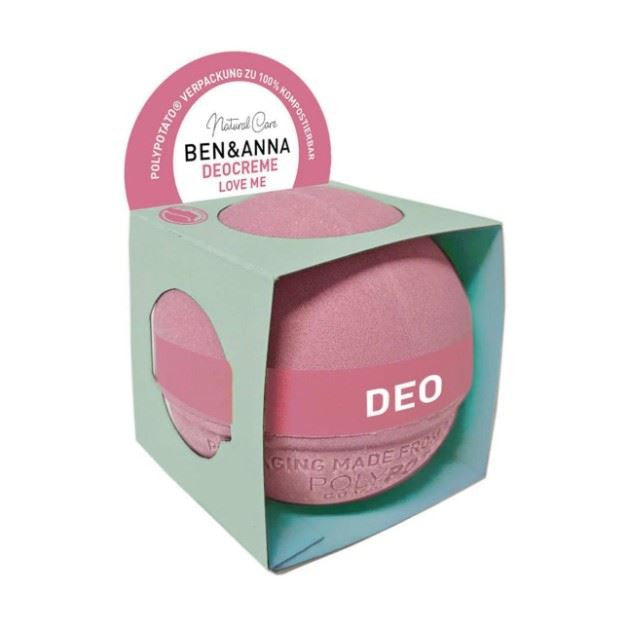 Ben and Anna Deodorant Cream Love Me PolyPotato Packaging - 40g