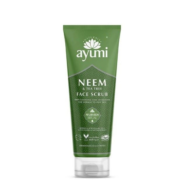 Ayumi Neem & Tea Tree Face Scrub - 125ml