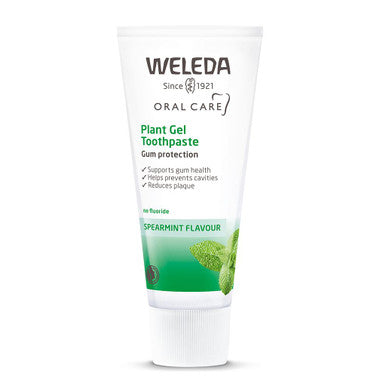 Weleda Plant Gel Fluroide Free Toothpaste Spearmint Flavour - 75ml
