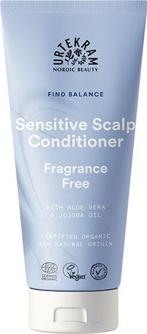 Urtekram Find Balance Fragrance Free Conditioner (Sensitive Scalp) - 180ml