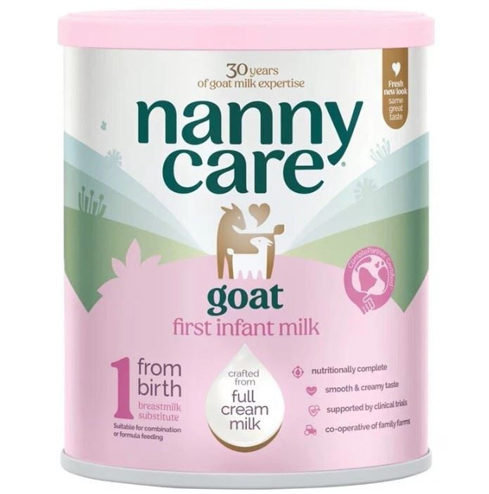 Nannycare Stage 1 Goat Milk Based First Infant Milk - 800g