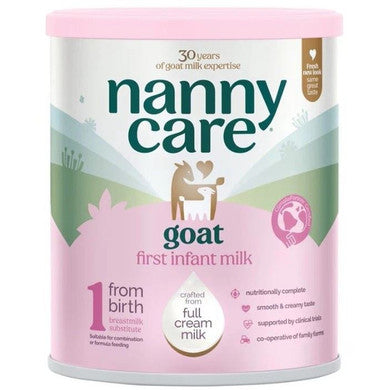 Nannycare Stage 1 Goat Milk Based First Infant Milk - 800g