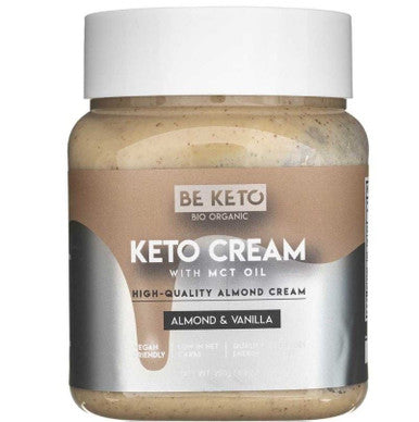 BeKeto Keto Cream Almond & Vanilla + MCT Oil - 250g
