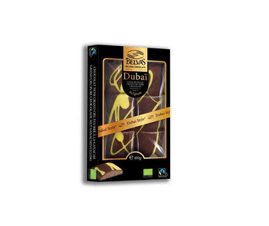 Belvas Tablette Dubai Ganache Noir Bio - 100g