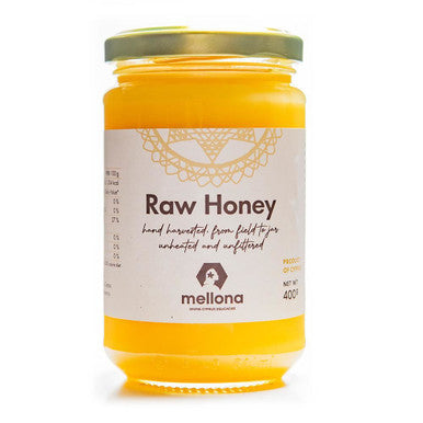 Mellona Cypriot Raw Honey - 400g