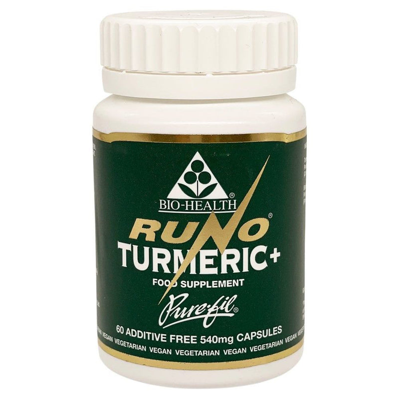 Bio Health Runo Turmeric+ 540mg - 60 Capsules