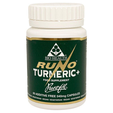 Bio Health Runo Turmeric+ 540mg - 60 Capsules