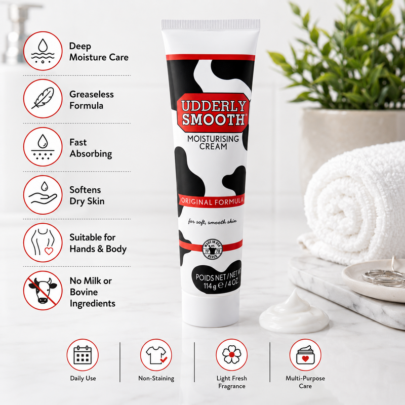 Udderly Smooth Moisturising Cream - 114g