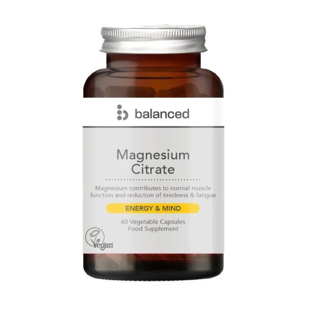 Balanced Magnesium Citrate - 60 Veg Caps