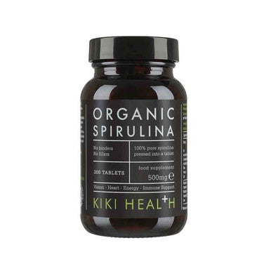 KIKI Health Organic Spirulina - 200 Tablets