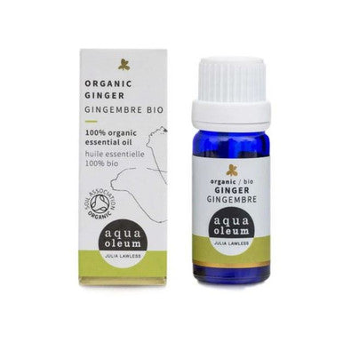 Aqua Oleum Organic Ginger Zingiber Officinale Essential Oil - 10ml