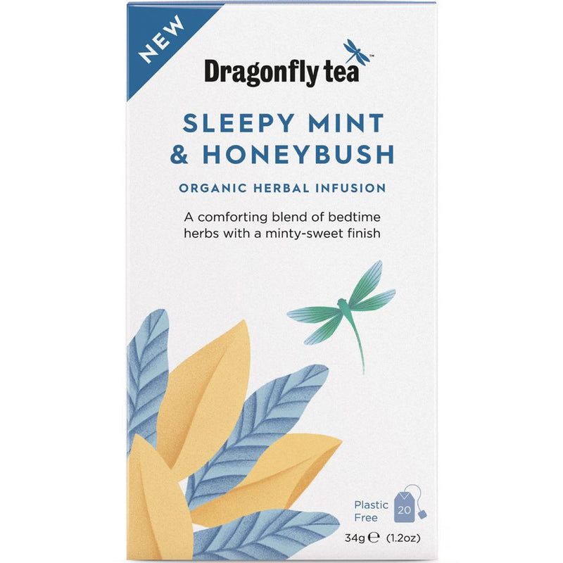 Dragonfly Organic Sleepy Mint & Honeybush - 20 Teabags