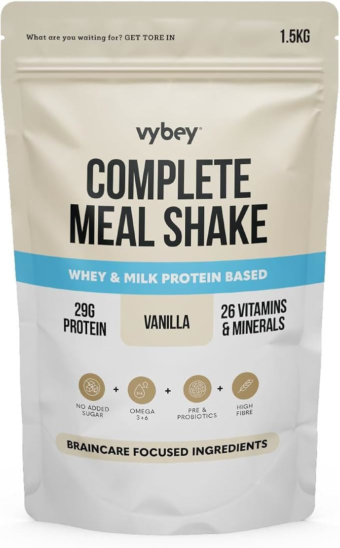 Vybey Complete Meal Powder Vanilla Flavour - 1.5kg