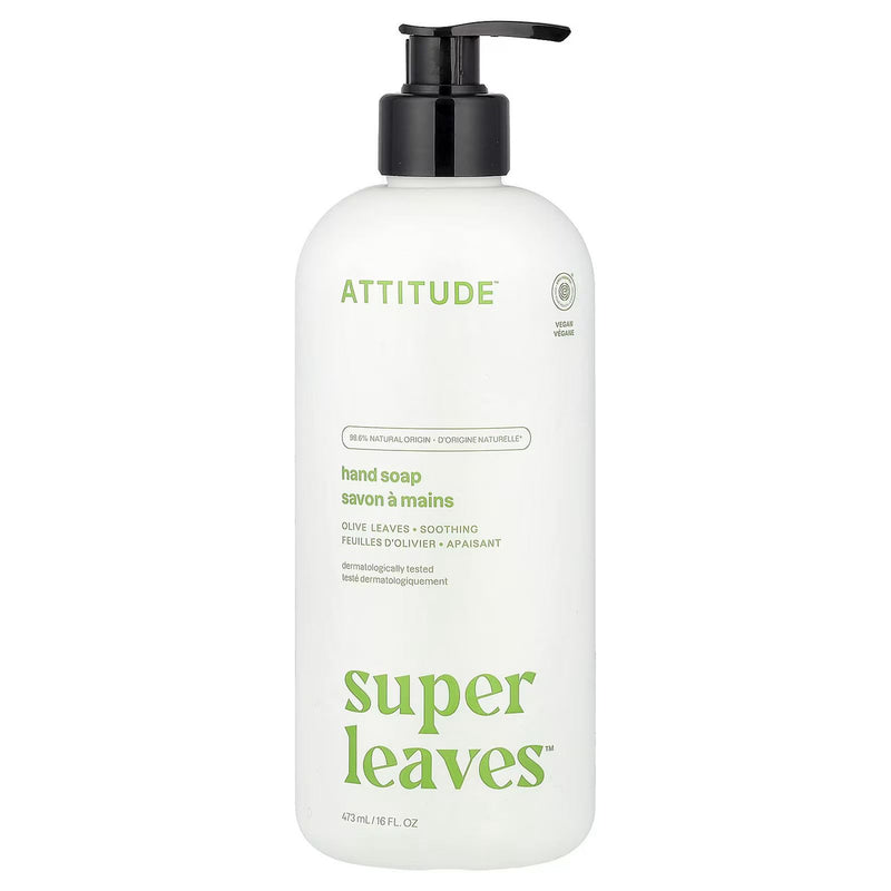 Attitude Super Leaves Hand Soap Olive Leaves - 473ml