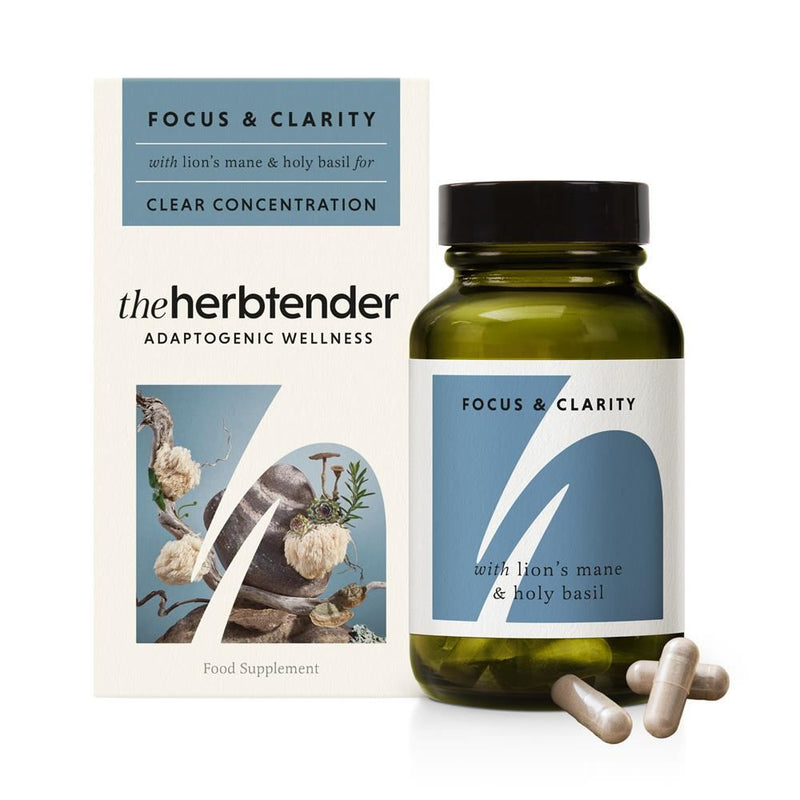 The Herbtender Focus & Clarity - 60 Capsules