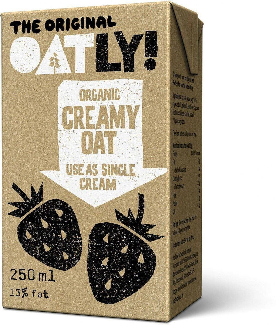 Oatly Creamy Oat Organic - 250ml | Vitamin Planet