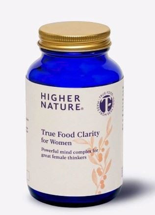 Higher Nature True Food Clarity Powerful Mind Complex - 60 Capsules