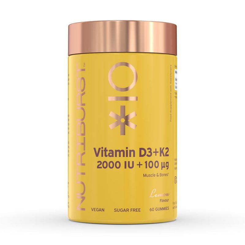 Nutriburst Vitamin D3 + K2 - 60 Gummies