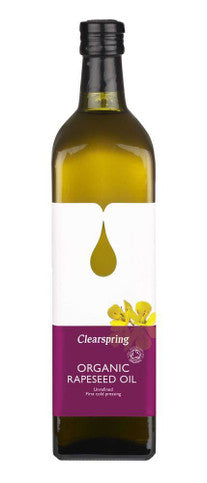 Clearspring Organic Rapeseed Oil - 1L
