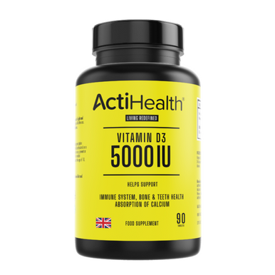 ActiHealth Vitamin D3 5000IU - 90 Tablets