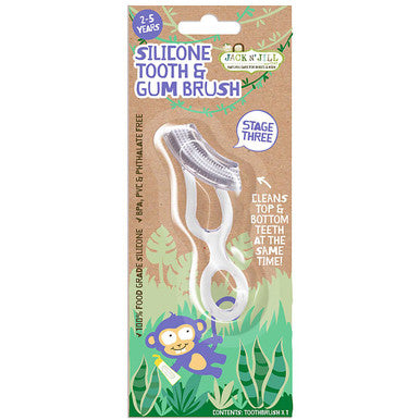 Jack N Jill Silicone Tooth & Gum Brush