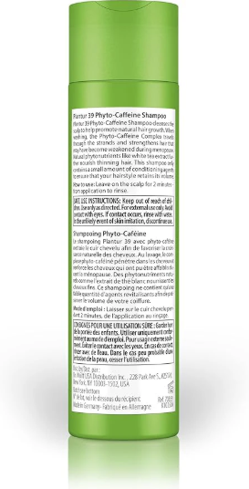 Plantur 39 Phyto-Caffeine Shampoo For Fine, Brittle Hair - 250ml