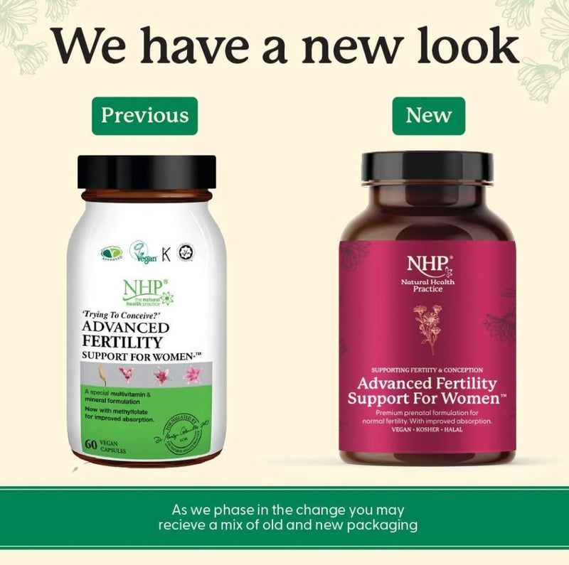 Natural Health Practice Fertility Support for Women - 60 Capsules