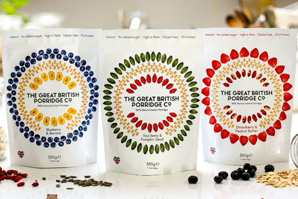 The Great British Porridge Co Variety Pack