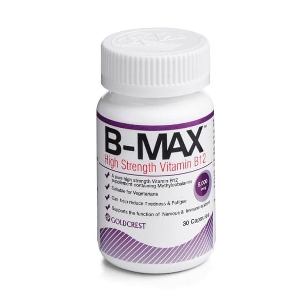 B-MAX Vitamin Methylcobalamin B12 5000mcg